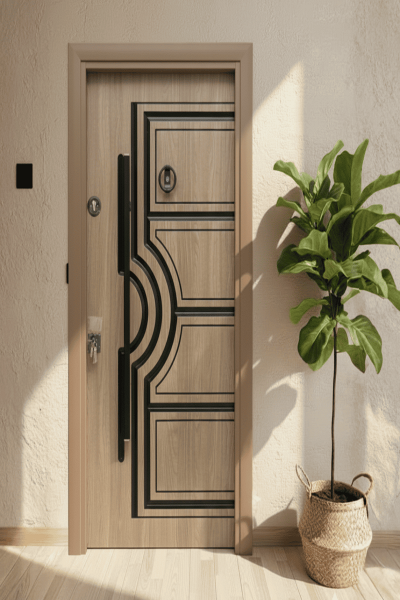 Porte blindée